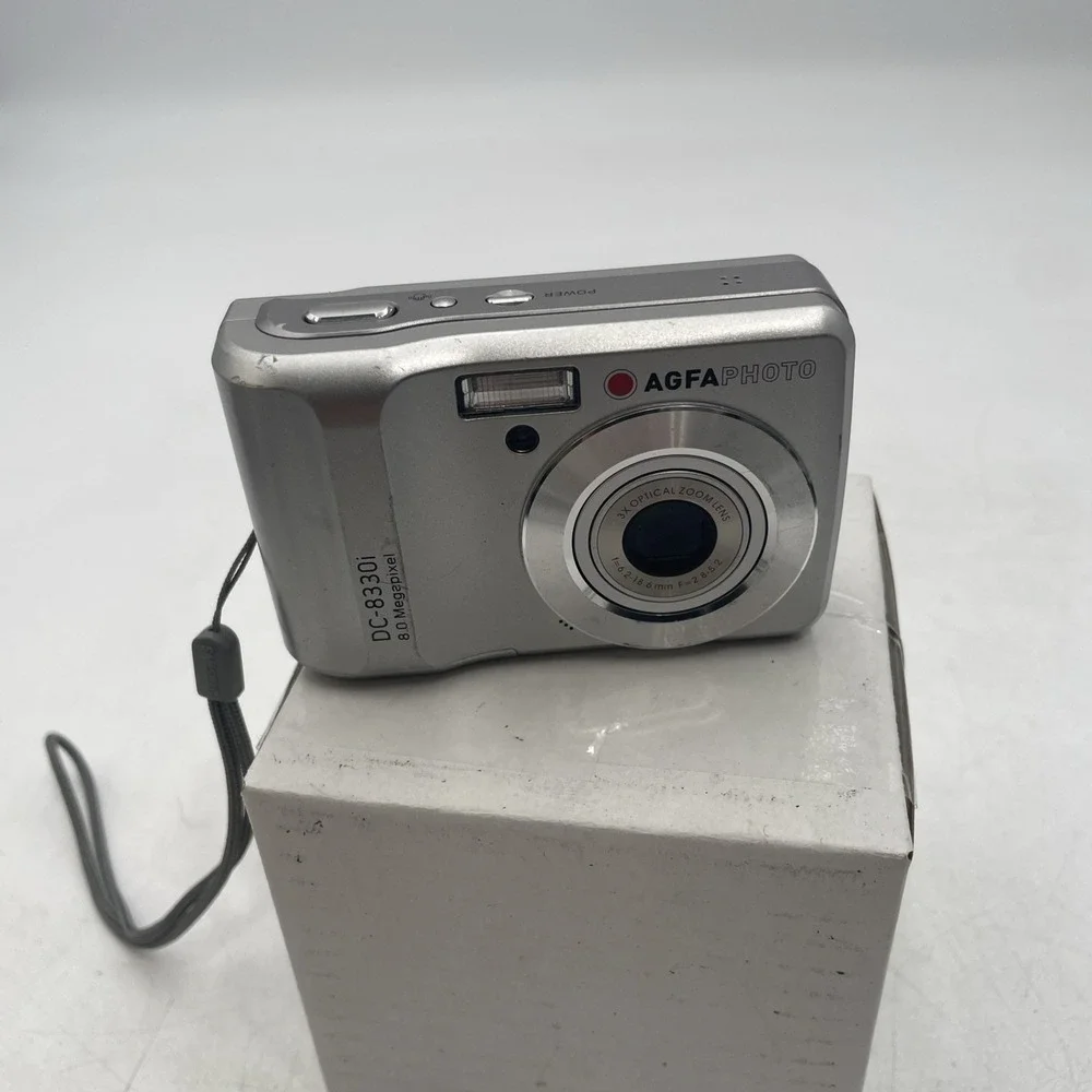 Vtg AgfaPhoto DC-8330i Digital Camera 8.0 MP 3x Zoom+Battery+SD Card-Tested